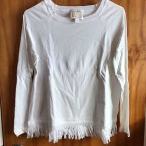 Sail to Sable White Sweater